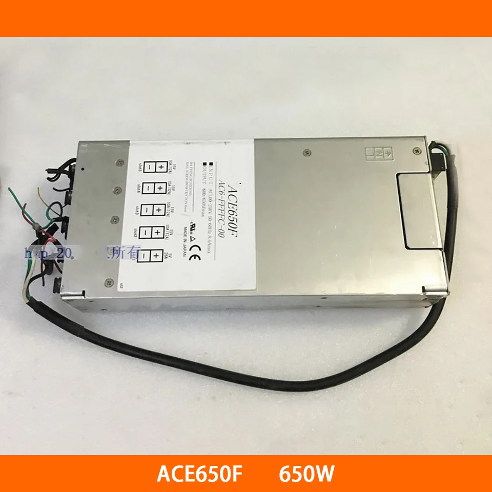 EL ACE650F 오리지널 AC6-FFFFC-00 전원공급장치 650W