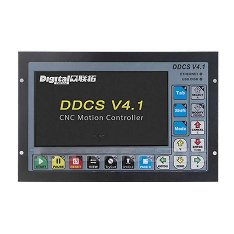 3/4 축 독립 오프라컨트롤러 기계 도구 밀링 CNC 모션 제어 시스템 Ddcs V4.1