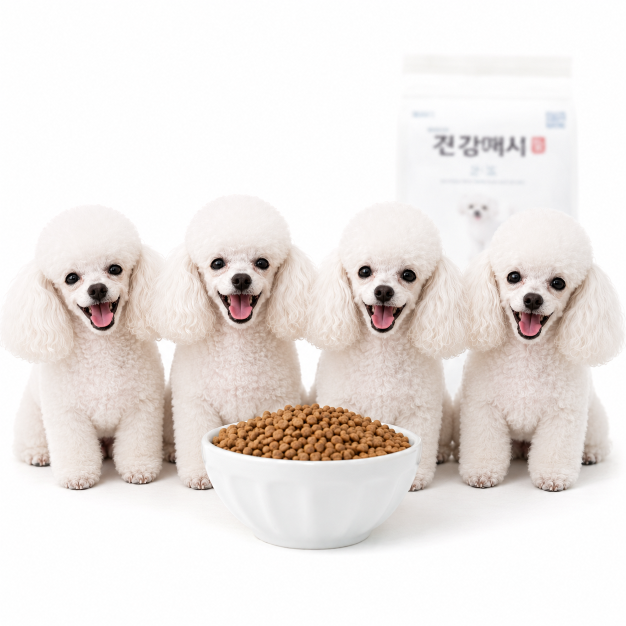 건강백서 푸들 말티푸 스탠다드 토이 푸들 사료 6kg 이미지 8
