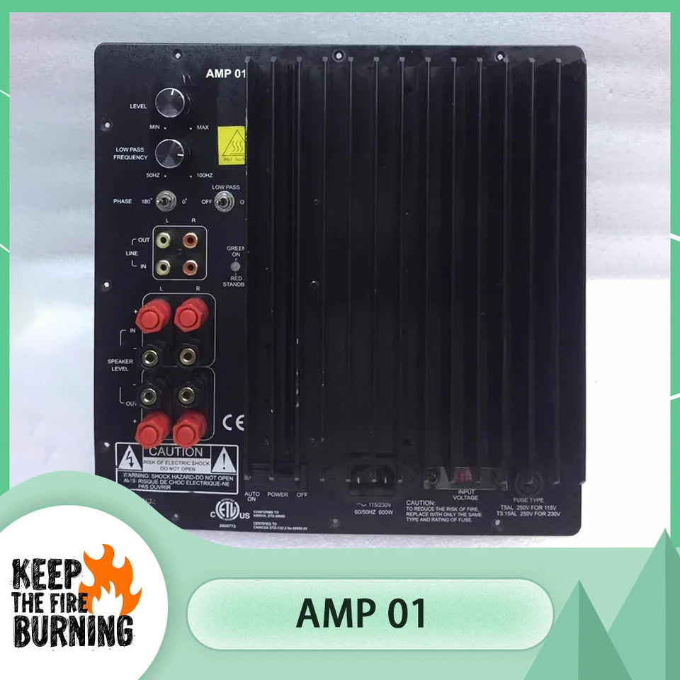 ARSLAB고출력 액티브 서브우퍼 보드 600W 01