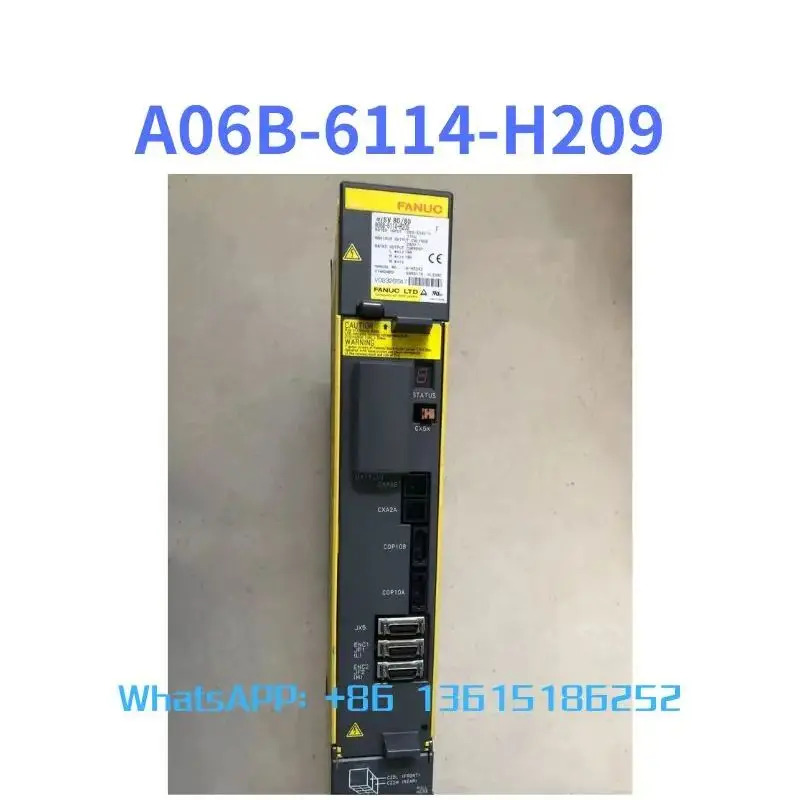 A06B-6114-H209 리퍼 드라이브 실행 기능 OK