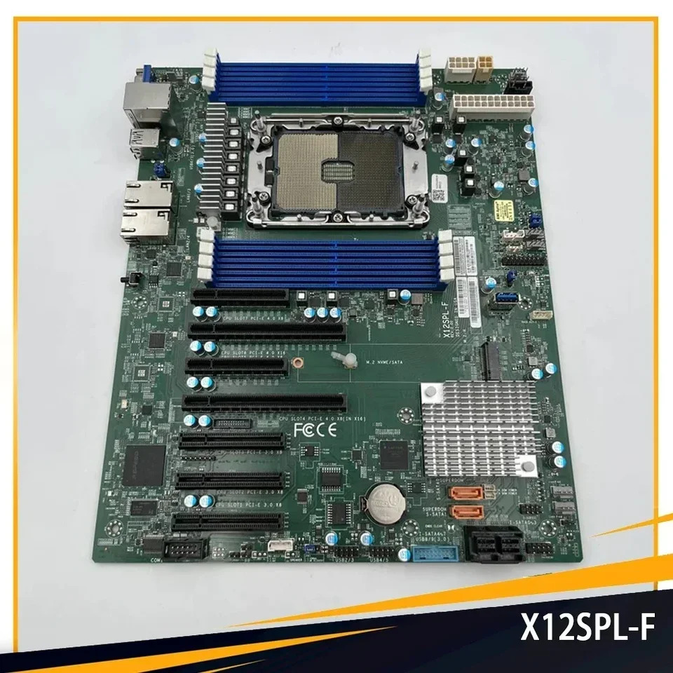 X12SPL-F 슈퍼마이크로 서버 마더보드LGA-4189 DDR4-3200MHz C621A 10XSATA 3