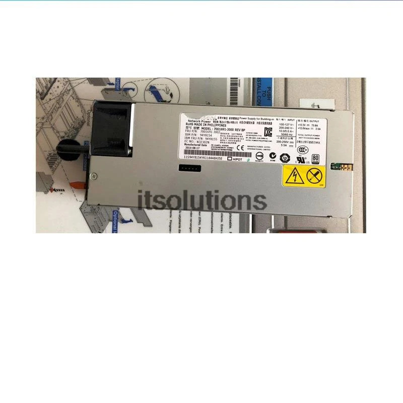 IBM FlashSystem 840 전원공급장치 94Y8155 900W
