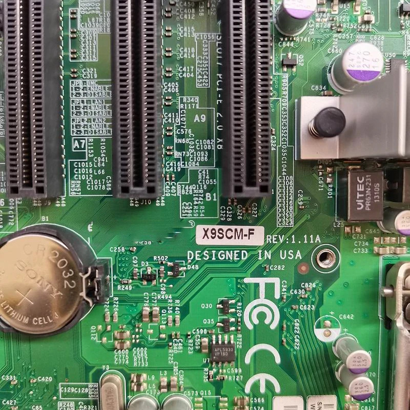 슈퍼마이크로 X9SCM-F 마더보드 LGA1155 메인보드 리퍼 완료