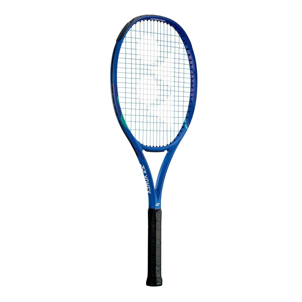 YONEX EZONE ACE 블래스트 블루 테니스 경량 및 라켓, 위한 스트렁 그립 그래파이트 프리 라켓 2 초보자 - 플레이어를 레크리에이션 Grip Size - 2 - 상품 이미지