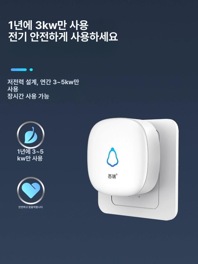 야뇨경보기 센서 안전을 기기 알림 유뇨 알람기 알리미 감지기 가정 클립형 - 상세 이미지 2