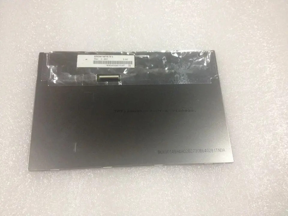 HSD070PWW1 한광각 IPS 스크린 밝은 옵션 1280X800 화면 7 인치 신