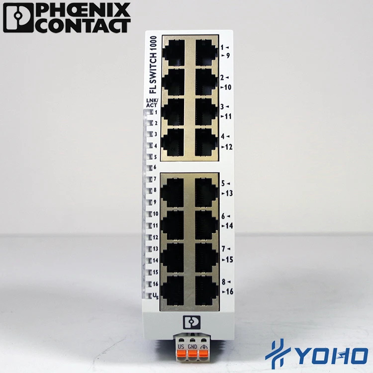 산업이더넷 스위치 1085255 FL 1016N DNN116 TW Din 레일 장착