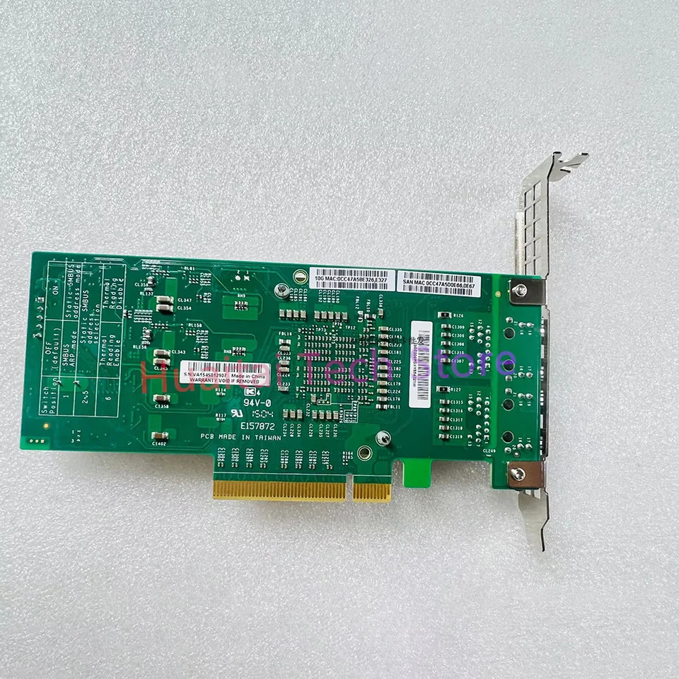 초소형 듀얼 전기 Pcie NIC X540-T2 AOC-STG-I2T기가비트