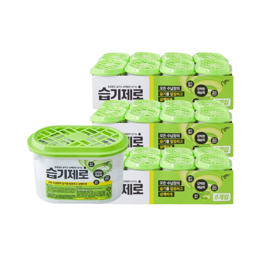 피죤 습기제로 275g x24입 제습제 습기제거제 대용량 - 상품 이미지