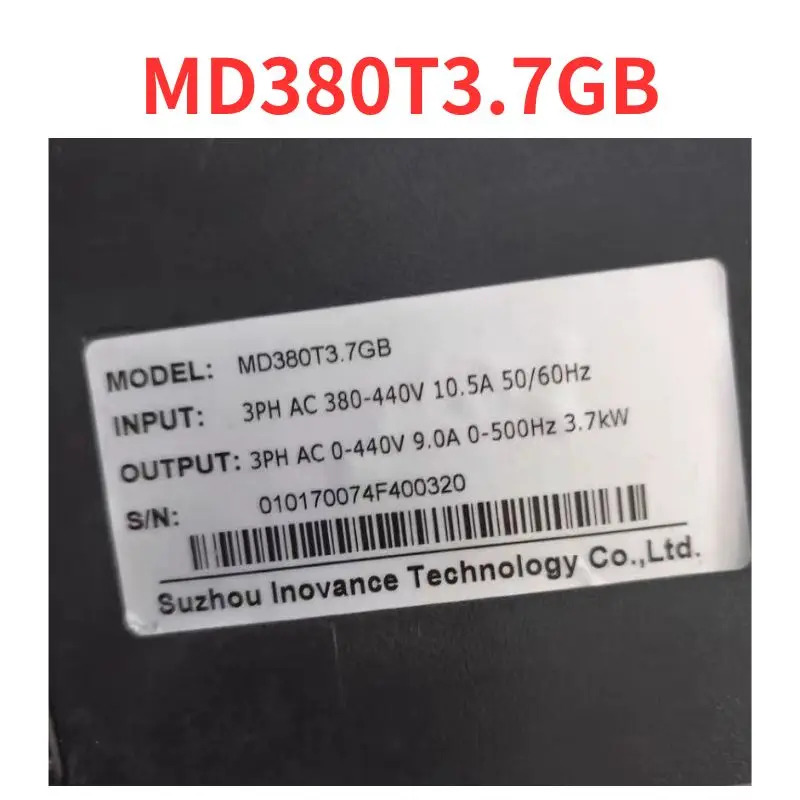 리퍼 완료 주파수 변환기 MD380T3.7GB 신