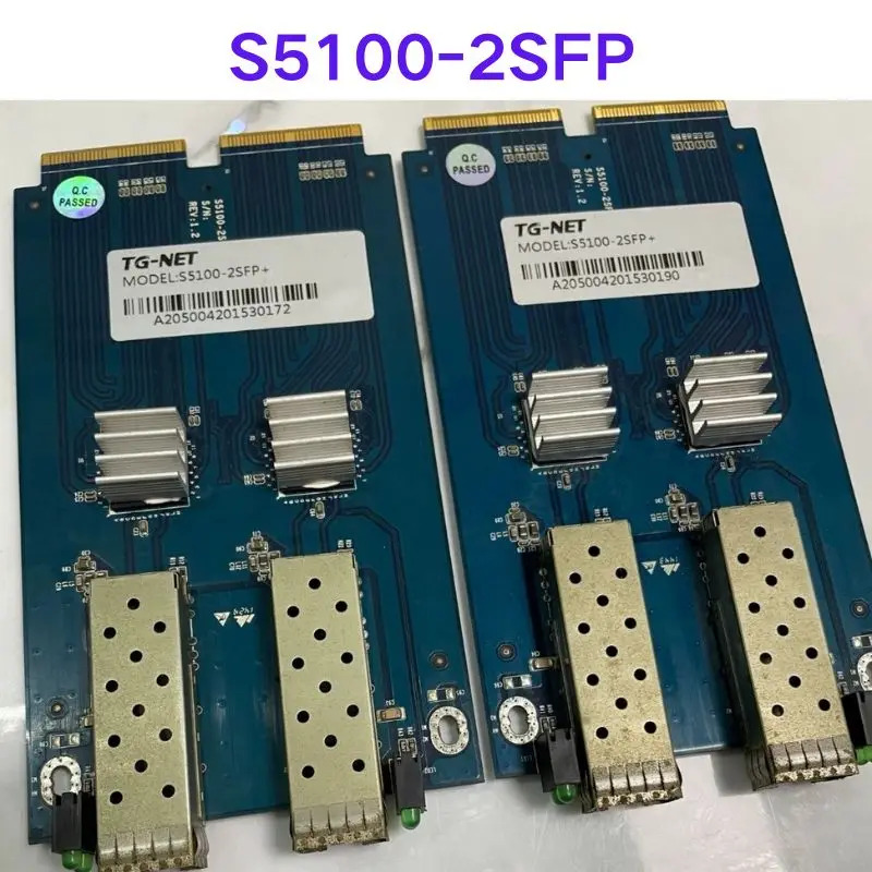 S5100-2SFP 스위치 모듈 듀얼 포트 리퍼 OK