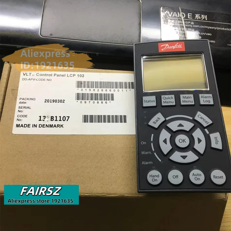 오리지널 VLT 컨트롤패널 LCP102 130B1107