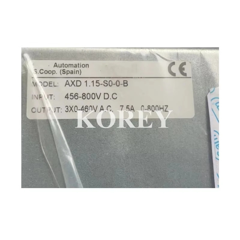 서보 드라이버 오리지널 AXD 1.15-S0-0-B