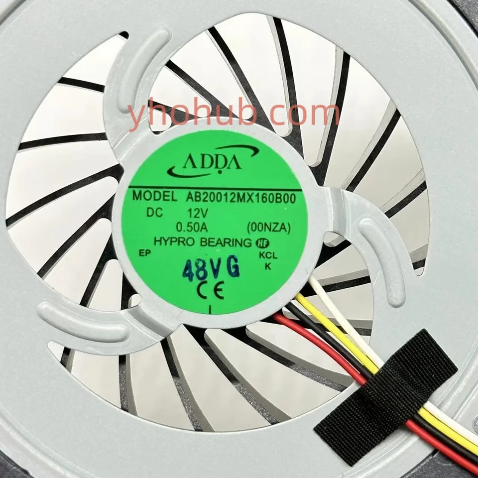 Pilion 23 올인원 FB7015M12SPA-001 46NZAFATP10 DC 12V 0.50A 4 와이어 서버 냉각팬