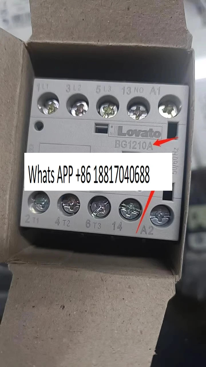 LOVATO 접촉기 BG0610A BG0910A BG1210A RF933 버너 열 과부하