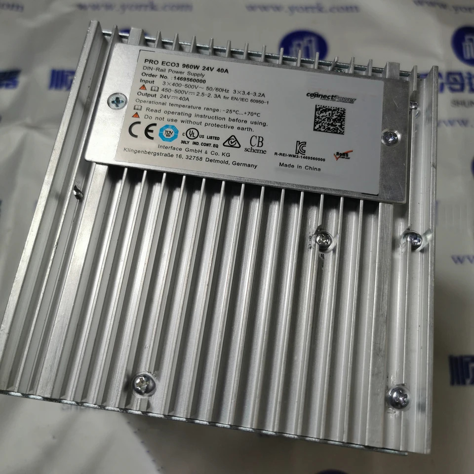 Weidmuller 스위칭 전원공급장치 모듈 가이드 레일 설치 PRO ECO3 960W 24V 40A 1469560000