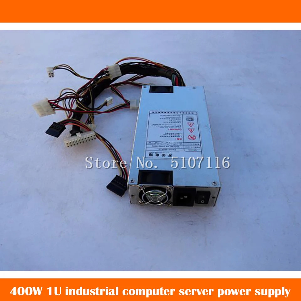 산업컴퓨터 전원공급장치 ZOK Ewont-400 400W 1U 서버전 완전 리퍼
