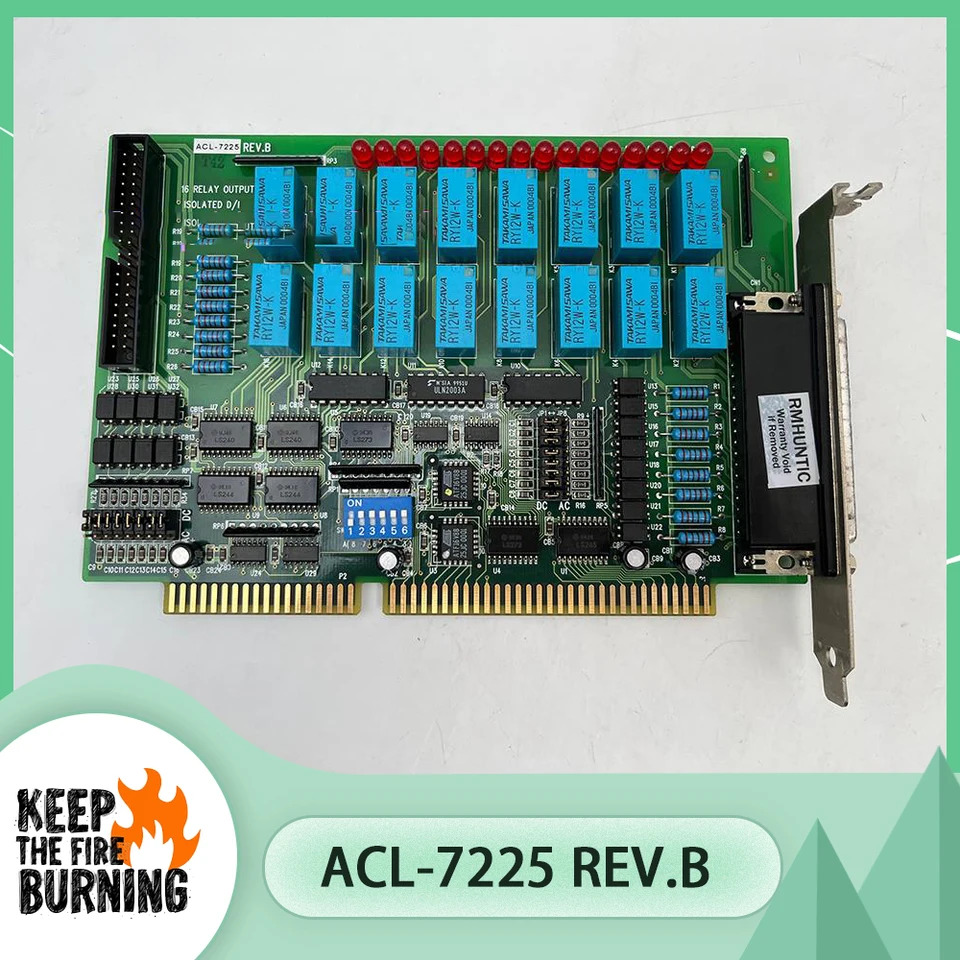 ADLINK ISA 데이터 캡처 카드 ACL-7225 RE V.B 16 채널