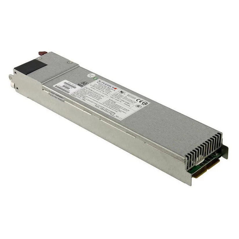 Supermicro PWS-741P-1R 740W 1U 80 플러스 플래티넘 이중화 단일 출력 전원공급장치 모듈