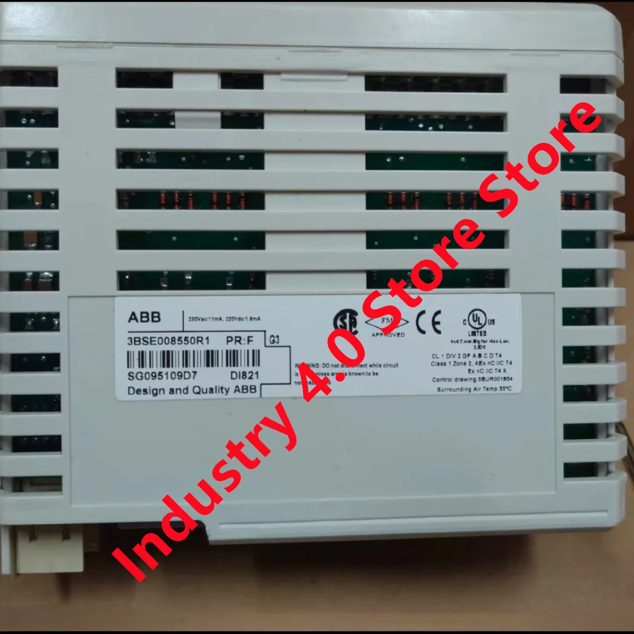 ABB 3BSE008516R1 AI810 3BSE008550R1 DI821 PLC 모듈 신