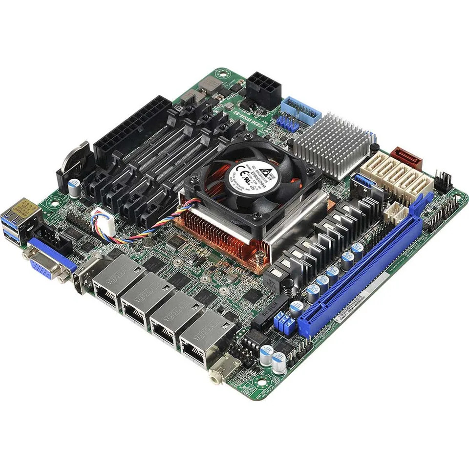 ASRock호환 C236 WSI4-85 서버 마더보드 DDR4 ECC UDIMM 64GB 통합 지지대 E3-1585 V5