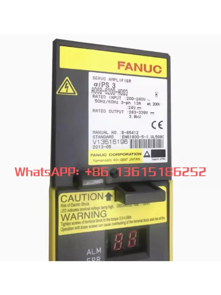 A06B-6200-H003 리퍼 드라이브 실행 기능 OK