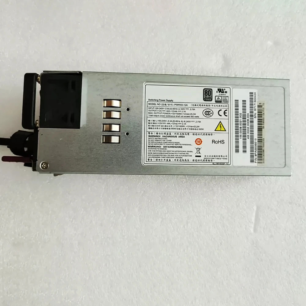 H3C R4900 G2 G3 550W 서버 전원공급장치PSR550-12A
