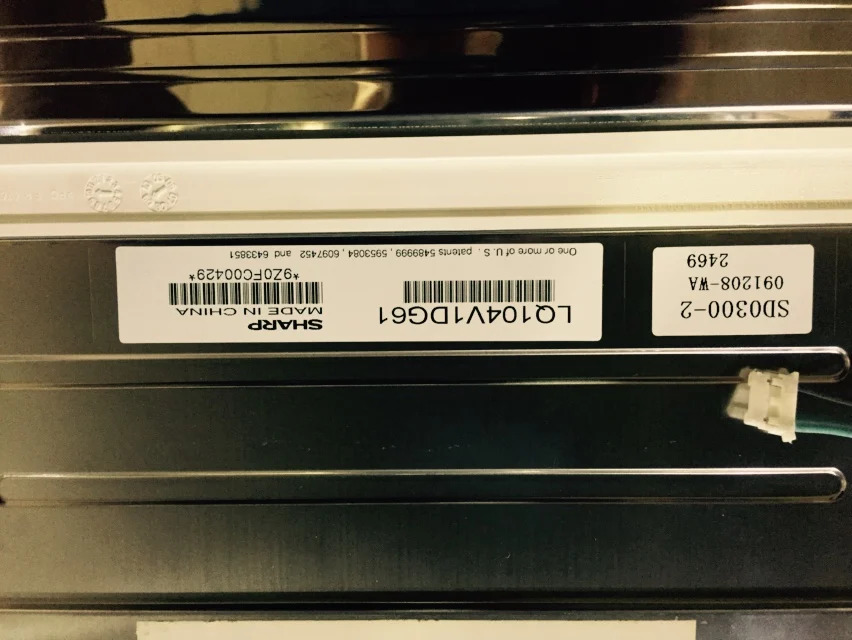 산업제어 스크린 포장 공급 LQ104S1DG61 LQ104V1DG62 LQ104V1DG61