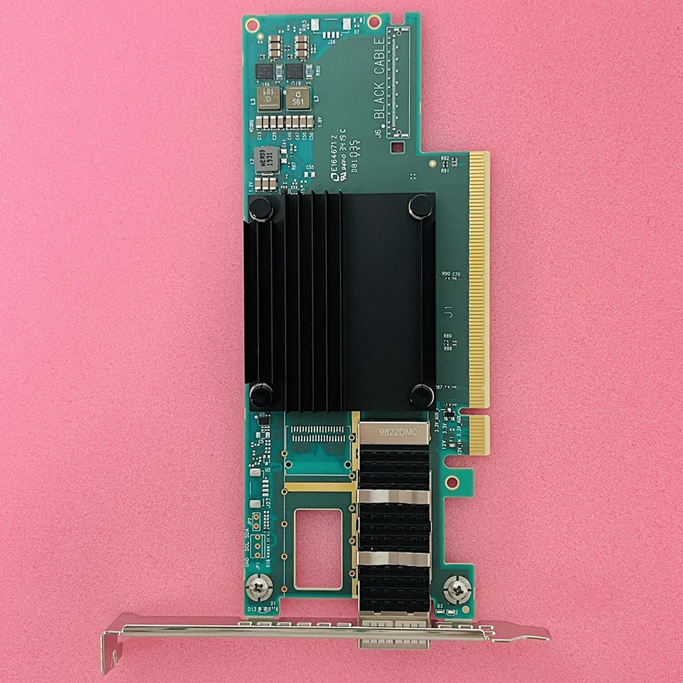 단일 포트 네트워크 카드 NIC CX653105A MCX653105A-EFAT ConnectX-6 EDR IB/HDR100/100GbE