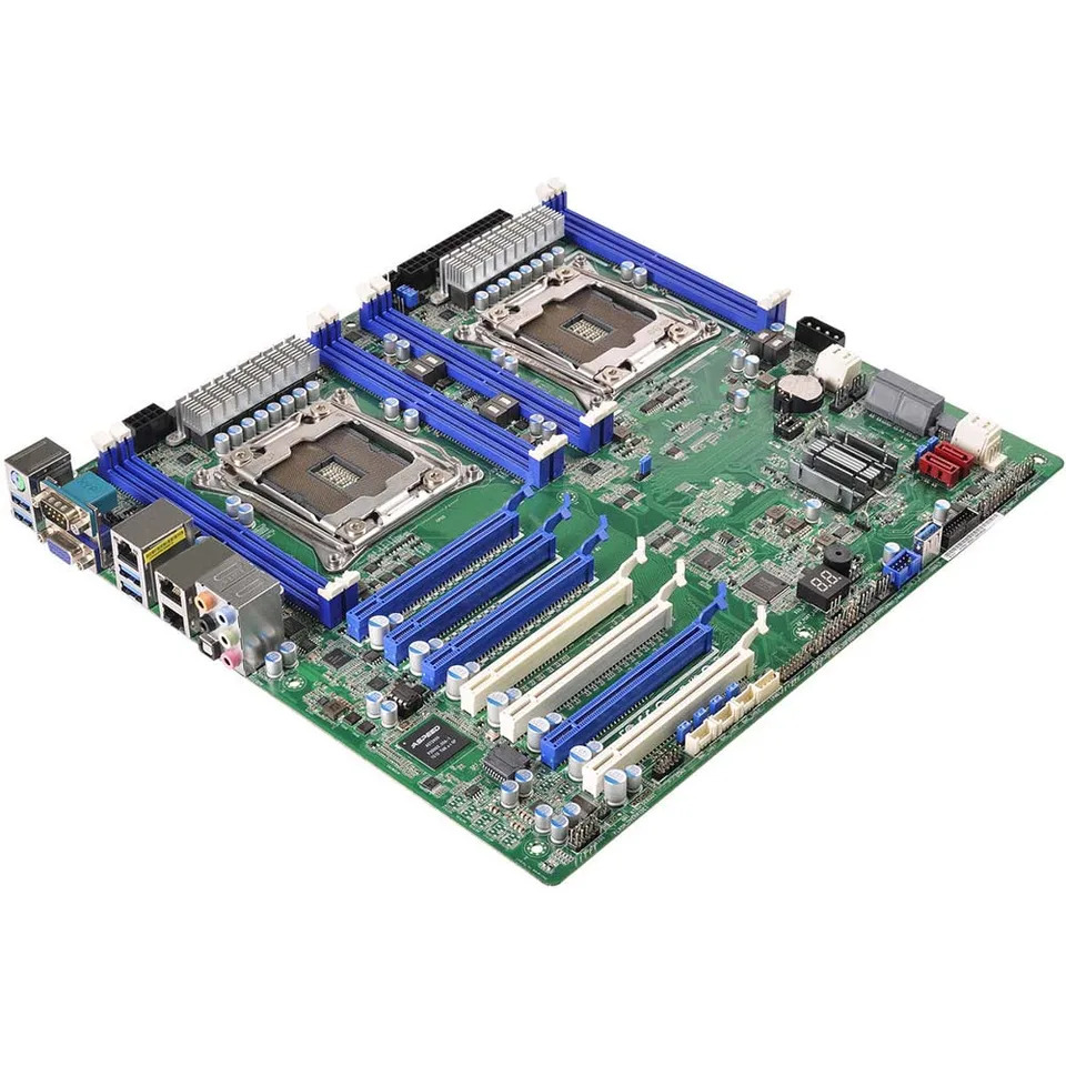 ASRock호환 EP2C612 WS 서버 워크스테이션 마더보드 듀얼 CPU 슬롯 LGA2011 R3 DDR4