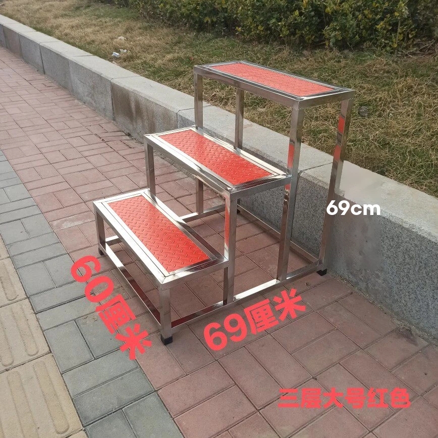 간이 철제계단 스테인레스 이동식계단 기본형 - 상세 이미지 4
