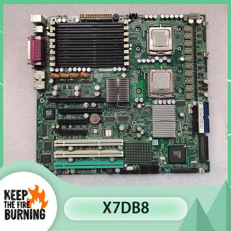 슈퍼마이크로 듀얼 서버 마더보드 LGA771 X7DB8