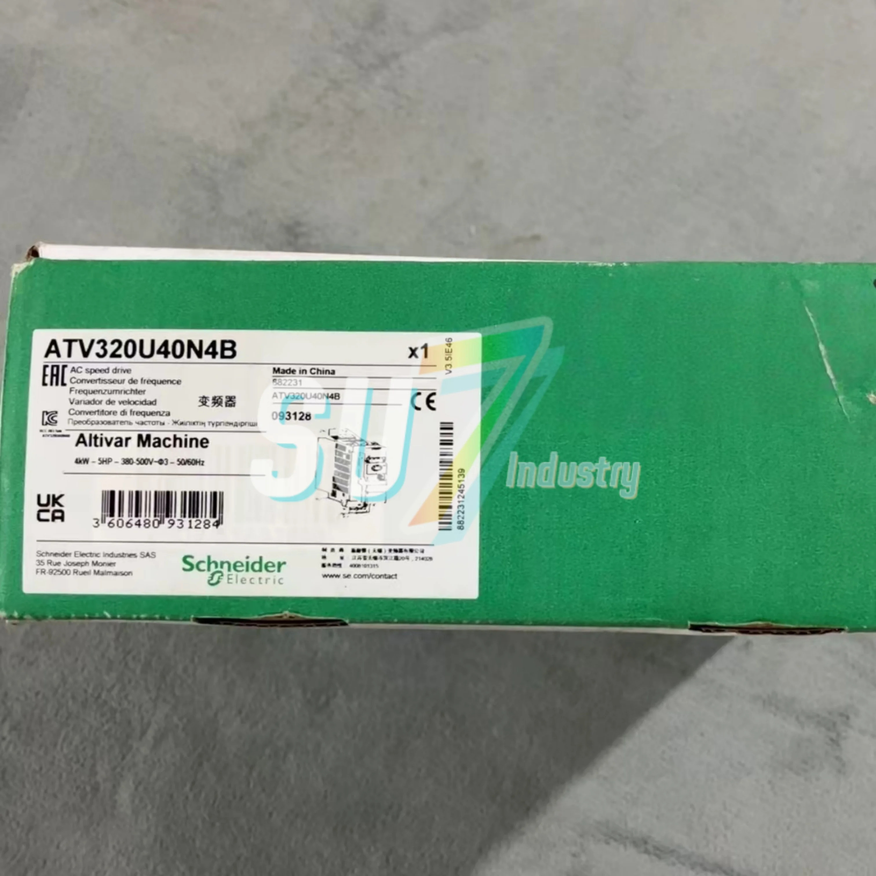 인버터 ATV320U40M3C ATV320U40N4B