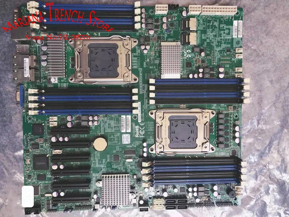 슈퍼마이크로 마더보드X9DRD-7LN4F-JBOD LGA2011 E5-2600 패밀리 ECC DDR3 확장 슬롯 6 x8 PCI-E 3.0