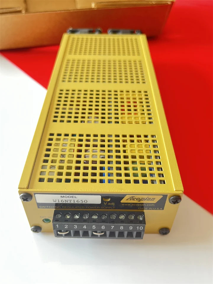 ACOPIAN 산업등급 스위칭 전원공급장치 W16NT1650 264W 16V 16.5A W16NT1020 163W 10.2A