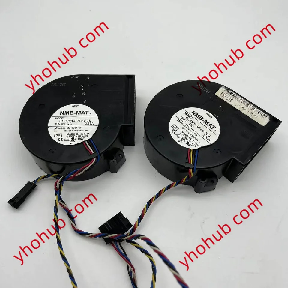 NMB-MAT 서버 냉각팬 PowerEdge 850 860 DC 12V X8934 PE850 BG0903-B049-P0S BG0903-B049-POS