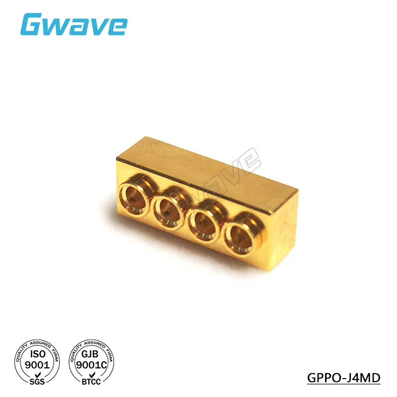 GPPO-J4MD GPPO 미니 SMP 수 종단 커넥터 40G 4 채널