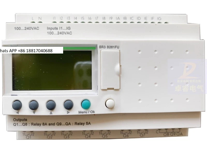 로직 컨트롤러 SR3B261FU 포장 PLC 확장 AC100-240V