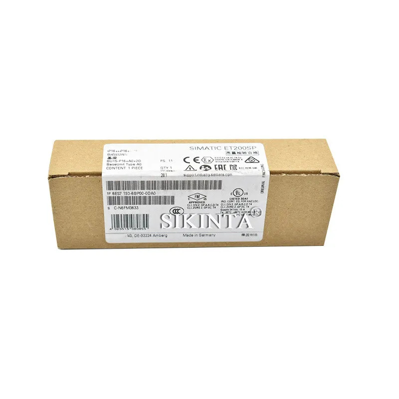 ET200SP 새 기본 장치 6ES7193-6BP60-0BA0 6ES7193-6BP00-0DA0