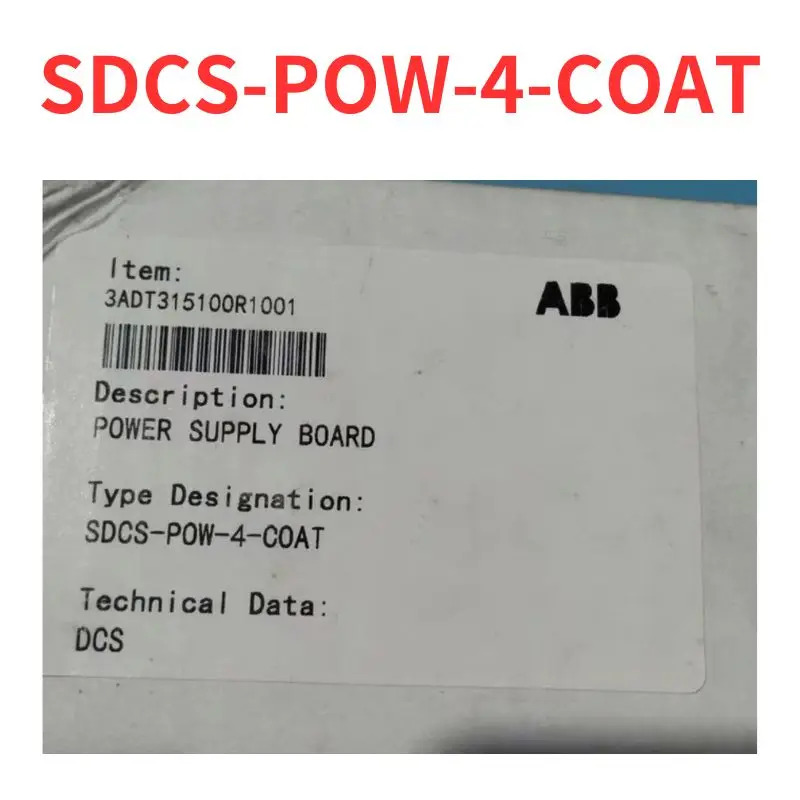 SDCS-POW-4-COAT DC 제어 보드 리퍼 완료 신