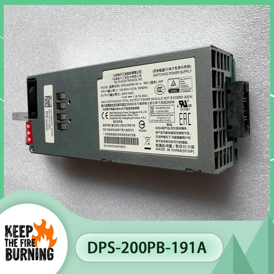 델 스위칭 모드 전원공급장치 0NMPRY 지지대 N3024 N3048 200W DPS-200PB-191A