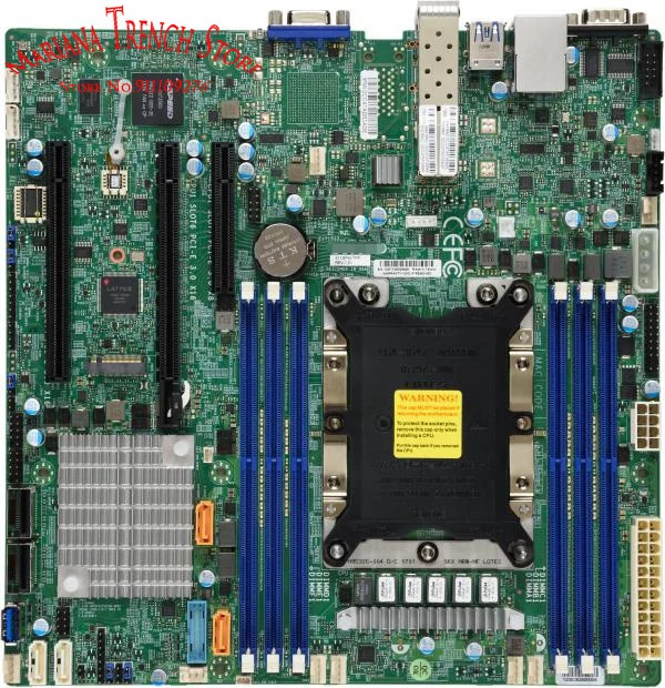Supermicro Micro 마더보드X11SPM-TPF LGA-3647 Xeon 확장 프로세서 C622 를 통DDR4 M.2 10G SFP SATA3 6Gbps