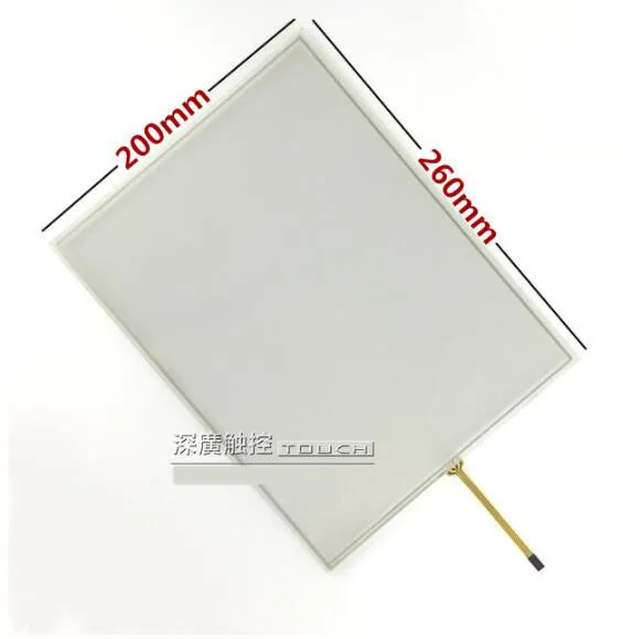 12.1 인치 터치 스크린 산업 장비 발권 기계 43 4 와이어 저항 200x260