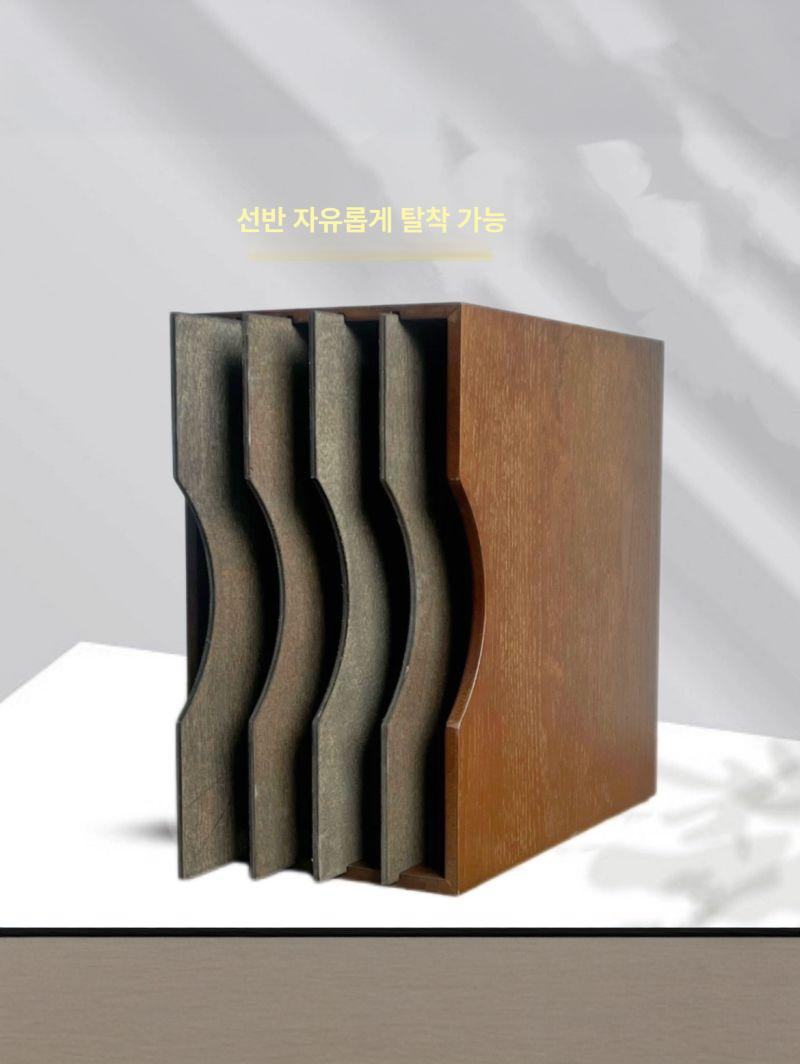 원목 수납장 보관함 거치대 정리함 진열장 바이닐 캐비닛 엘피 오디오랙 빈티지 엔틱 - 상세 이미지 5