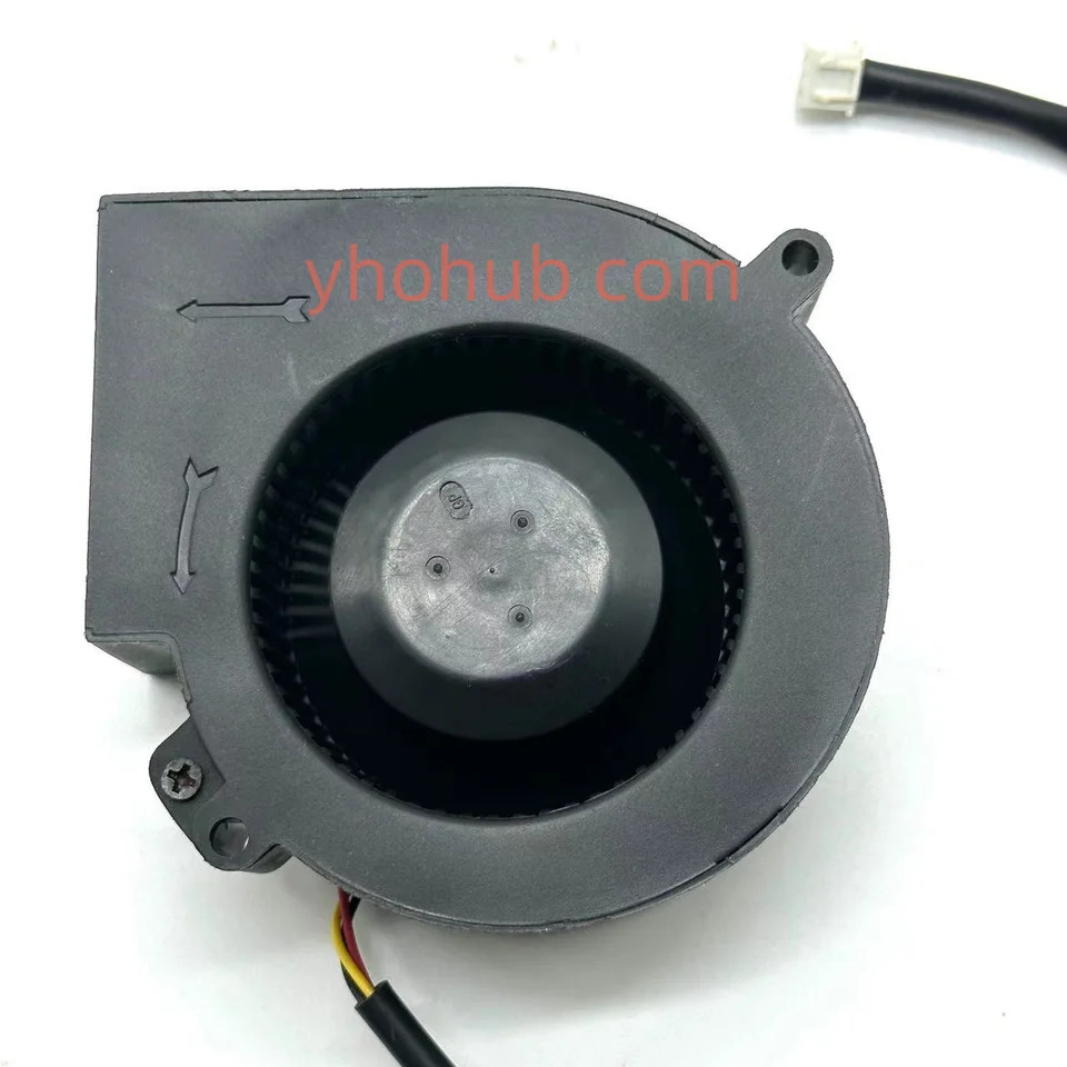 Yate Loon D12BL-12 3 선 서버 냉각팬 DC 12V 0.30A 97x97x