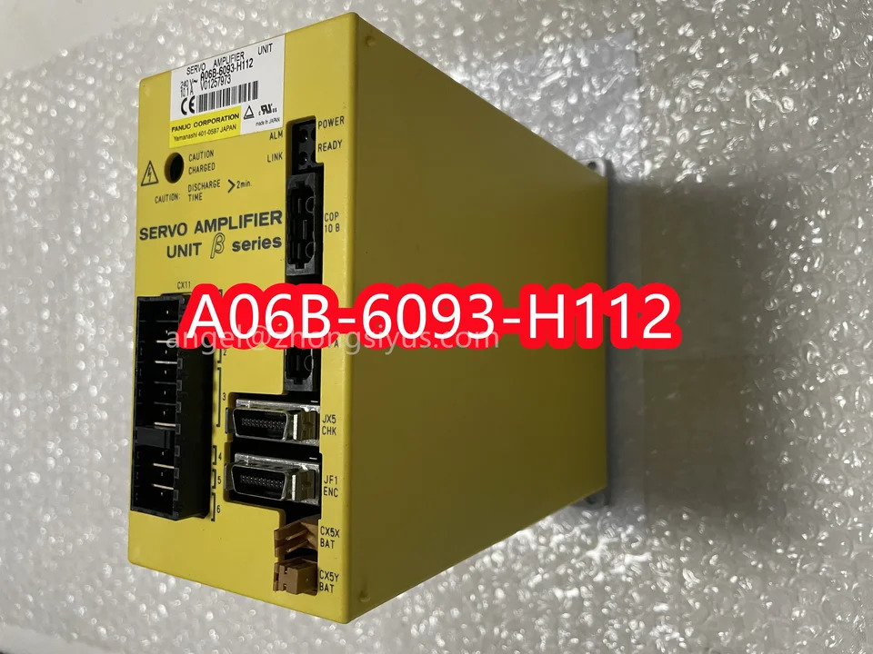 A06B-6093-H112 Fanuc 서보 드라이브 CNC 시스템 기계용