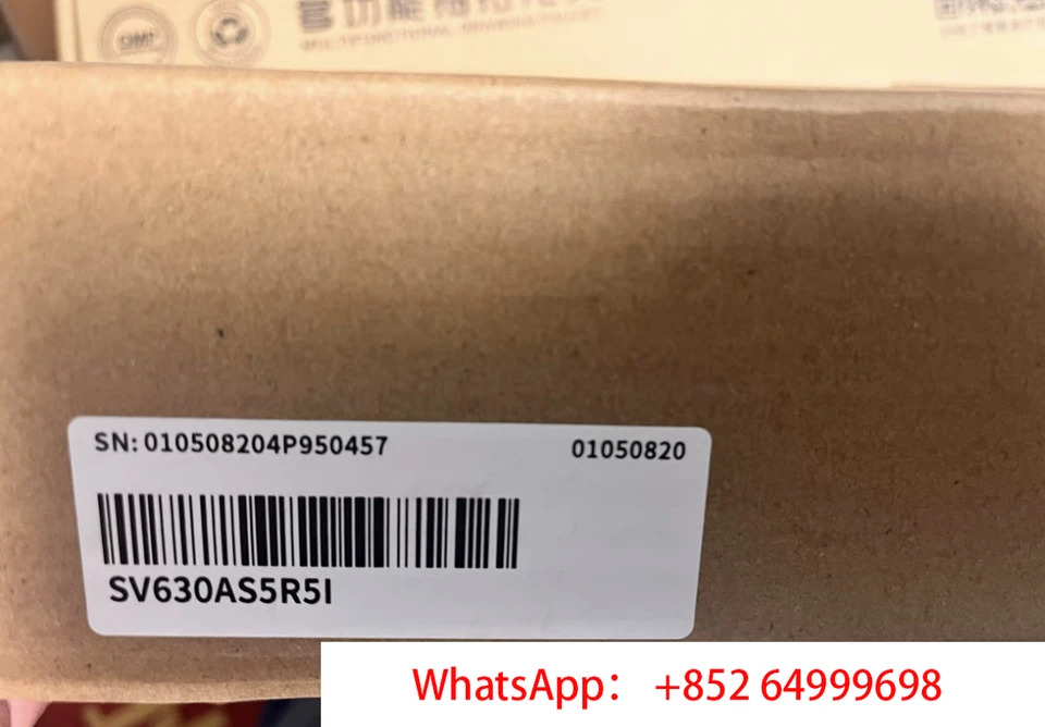 750W 서보 드라이브 SV630AS5R5 신
