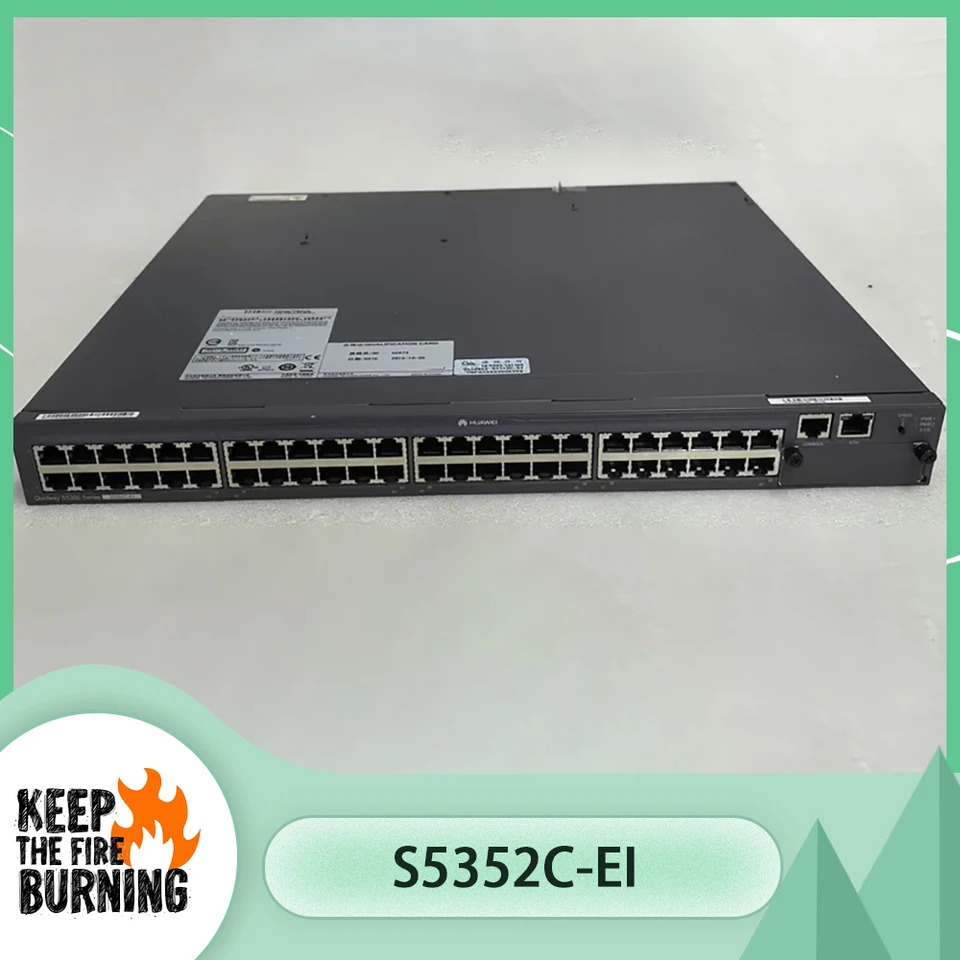 화웨이호환네트워크 코어 스위치 CE6855-48S6Q-HI S5352C-EI CE6850-48T6Q-HI 48 포트