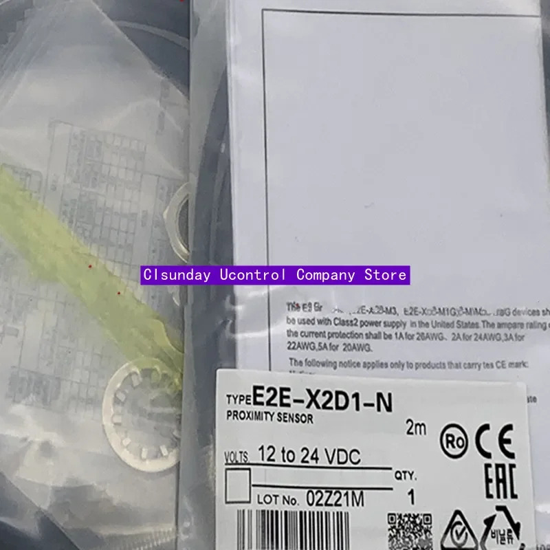 2pcs 스위치 E2EM-X4C1-W E2EM-X4C2-W